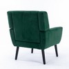 CAVINAS Modern Soft Accent Chair with Tufted Back,Upholstered Ergonomics Armchair for Living Room,Luxury Velvet Lounge Chair,Sofa Chair - 3 of 4