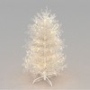 4FT Pre-lit Aspen Fir with 280 snow-tipped branches and 230 warm LEDs,Christmas Tree for Home Party - 4 of 4