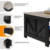 Yaheetech Wood Coffee Table with Storage for Living Room, Gray - 4 of 4