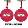 Valdosta Primary Logo Aluminum Holiday Christmas Tree Ornament - 2 of 4