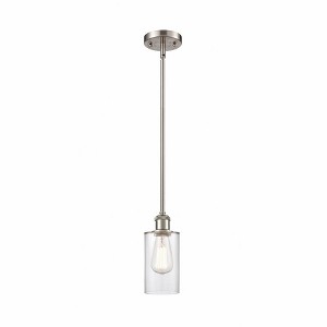 Clymer - 1 Light Mini Pendant In Art Deco Style-10 Inches Tall and 3.88 Inches Wide - 1 of 1