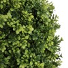 KTMBDW Artificial 2'T 11.8''W Large Ball Artificial Topiary Trees Potted Outdoor Faux Plants for Porch Planter Decor Set of 2 - 2 of 4