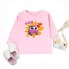 Leo the Truck Lea Name Distressed - Kids Toddler Long Sleeve Graphic Tee - 2 of 4