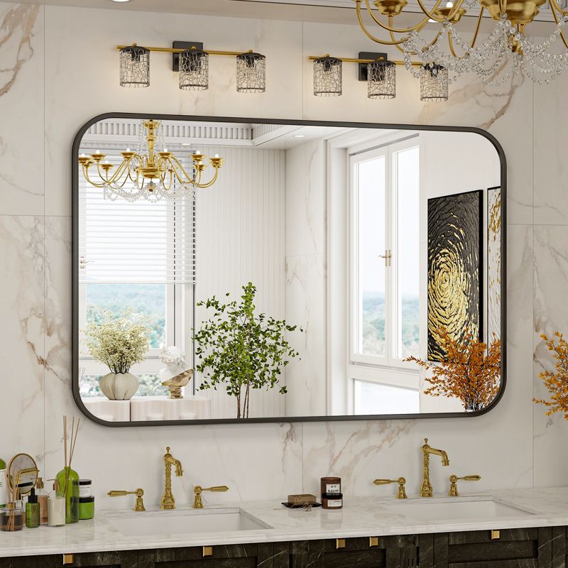 BEAUTYPEAK Rectangle Bathroom Vanity Mirrors, 1 of 3