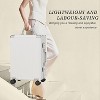 Luupatchy Business Aluminum Frame Zipperless Checked Luggage Hard Shell Suitcase with TSA Lock - 3 of 4