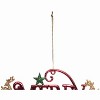 Gallerie II Merry Christmas Ornament - 2 of 3