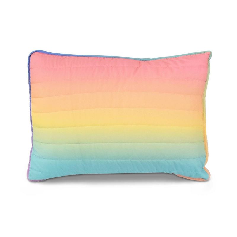 Rainbow Ombre Quilt Turquoise Set - Lush Décor, 6 of 10
