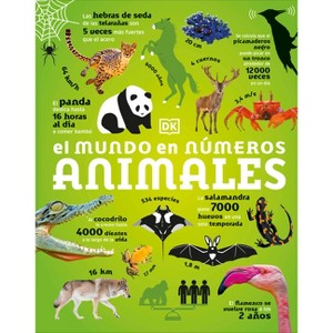 El Mundo En Números: Animales (Our World in Numbers Animals) - (DK Oour World in Numbers) by  DK (Hardcover) - 1 of 1