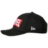 Adult Marvel Brand Logo BLACK Label New Era 39Thirty Fitted Hat - 3 of 4