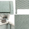 happimess Darla All-Weather Wicker/Metal Swing Top Hideaway Outdoor Trash Can - 4 of 4