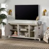 Clarabelle Farmhouse Barn Door TV Stand for TVs up to 60" - Saracina Home - 2 of 4