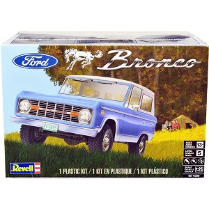 Level 5 Model Kit Ford Bronco 1/25 Scale Model by Revell - 1 of 4