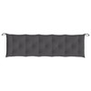 vidaXL Bench Cushion Outdoor Water Repellent Bench Cushion Pad Oxford Fabric - Anthracite 70.9" x 19.7" x 2.8" - 4 of 4