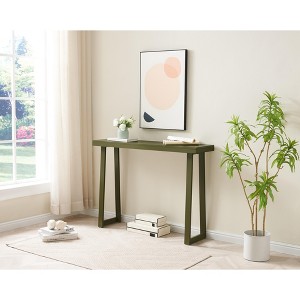 Kings Brand Furniture – Claude Console Table, Modern Entryway Table with Sleek Design for Hallway, Living Room, or Behind Sofa - 1 of 3