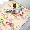 Sorbus (78x70x0.4) Foldable Play Mats with Travel Bag - for Babies, Toddlers, and Kids Playtime & Tummy Time - 2 of 4