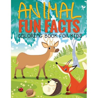 Animal Fun Facts (coloring Book For Kids) Paperback - By Marshall Koontz :  Target