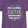 Girls' - Instant Message - Pre-School Cutie Fitted Short Sleeve Graphic T-Shirt - 2 of 4