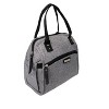 Kathy Ireland Ava Wide Mouth Lunch Tote - Heather Grey - 2 of 4