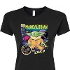 Women's - Star Wars - The Mandalorian Grogu Comic Cover Fitted Graphic T-Shirt - 2 of 3