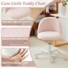 Karl Home | Task Chair Office Desk Chair Make Up Chair With Wheels - 3 of 4