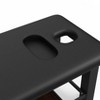 Dolonm 31.5" Pro Massage Bed w/Storage & Chest Opening - 700lbs 10" Steel Legs, Fixed Backrest, Black PU Leather - Salon & Home -Black - 4 of 4