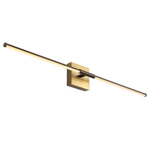 JONATHAN Y Makena Modern Minimalist Dimmable Integrated LED Metal Wall Sconce - 1 of 4