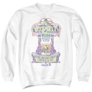 Men's Woodstock 15 16 17 Poster Crewneck Sweatshirt - 1 of 4