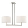 Livex Lighting Hayworth 2 - Light Chandelier in  Brushed Nickel - 4 of 4
