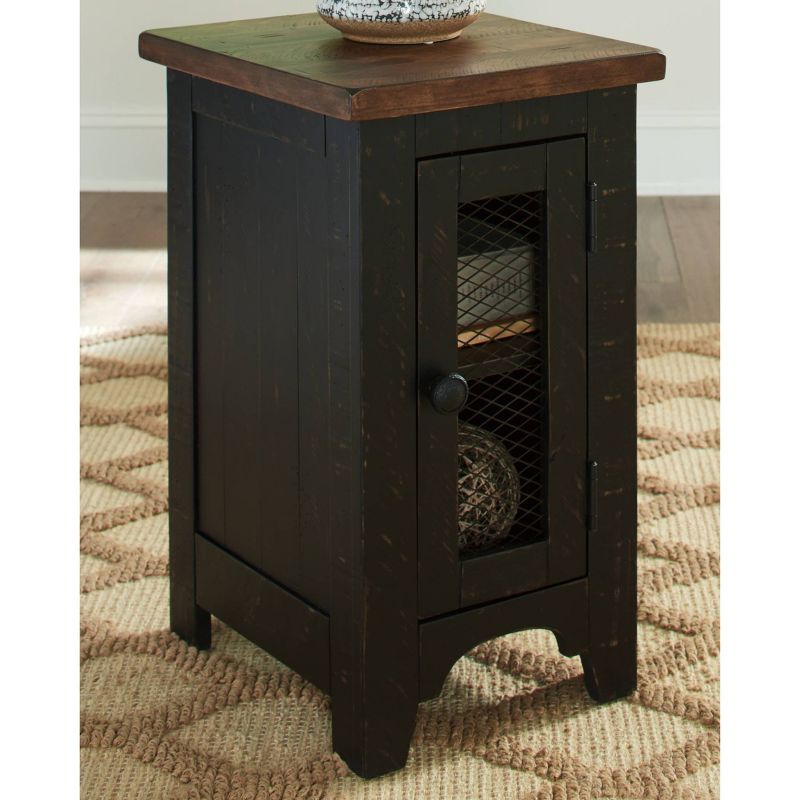 Valebeck Chair Side End Table Black/Brown - Signature Design by Ashley, 2 of 8