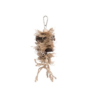 Naturals Preen & Pacify Naturals Brownie Bundle Bird Toy - 1 of 3