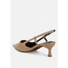 LUXTON Slingback Pin Buckle Kitten Heels Women - 3 of 4