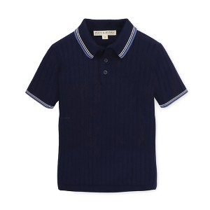 Hope & Henry Boys'  Short Sleeve Sweater Polo, Infant - 1 of 4