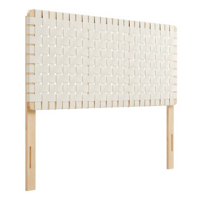 Modway Sparta Weave Full Vegan Leather Headboard