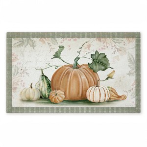 Stupell Industries Harvest Gourds Motif Printed Outdoor Door Mat, design by Danielle Murray, 18"x30" - 1 of 4