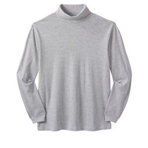 KingSize Men's Big & Tall Tall Turtleneck Long-Sleeve Tee - 1 of 4