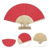 Unique Bargains Halloween Christmas Portable DIY 7-Inch Blank Folding Fan 1 Pc - 3 of 4