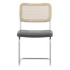 PAGED Modern Dining Chairs Rattan Dining Room Chairs with High-Density Sponge for Dining Room, Kitchen - 2 of 4