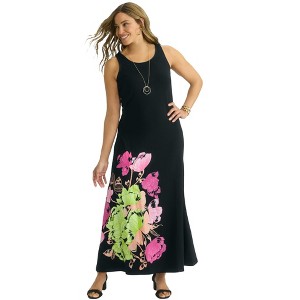 Jessica London Stretch Cotton Tank Maxi Dress - 1 of 4