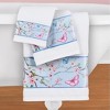 Collections Etc Blossom Butterfly 3-Piece Bath Towel Set - 2 of 2