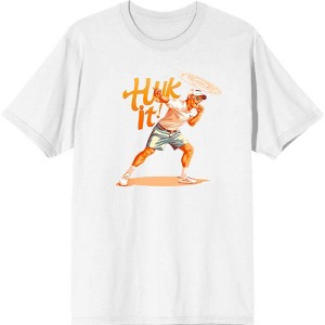 Cornhole "Huck It!" Adult Crew Neck Short Sleeve Tee - 1 of 2