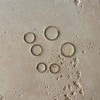 Adornia 14k Gold Vermeil .925 Sterling Silver Set of 3 Endless Hoop Earrings - 3 of 4