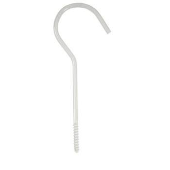 Panacea White Steel 6 in. H Sturdy Plant Hook Panacea White Steel 6 in. H Sturdy Plant Hook