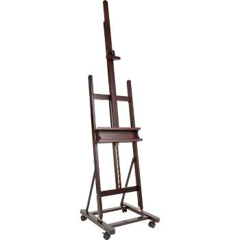 Large Wooden H-Frame Studio Easel with Artist Storage Drawer and Shelf -  Adjusts to 75 High, Easel - Ralphs
