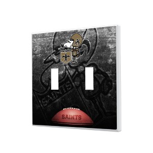 NFL NFC Historic Teams Legendary Hidden-Screw Light Switch Plate for Double Toggle - 1 of 4