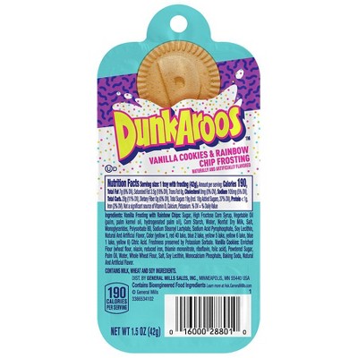 Dunkaroos Cookies Vanilla 1.5 oz