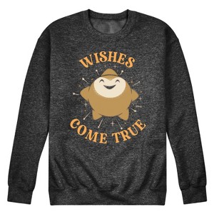 Men's - Disney - Wishes Come True Graphic Fleece Sweatshirt - 1 of 4