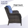 POCASSY 7 Piece Rattan Sofa Seating Group with Cushions - 4 of 4