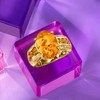 Ross-Simons Amber Ring With 0.50 ct. t.w. Citrines With White Topaz in 18kt Gold Over Sterling - 4 of 4