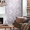 Hygge White Wood Brick Paste the Wall Wallpaper - 2 of 4