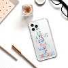 OTM Essentials Apple iPhone 12/iPhone 12 Pro Tough Edge Words & Quotes Clear Case - image 2 of 3